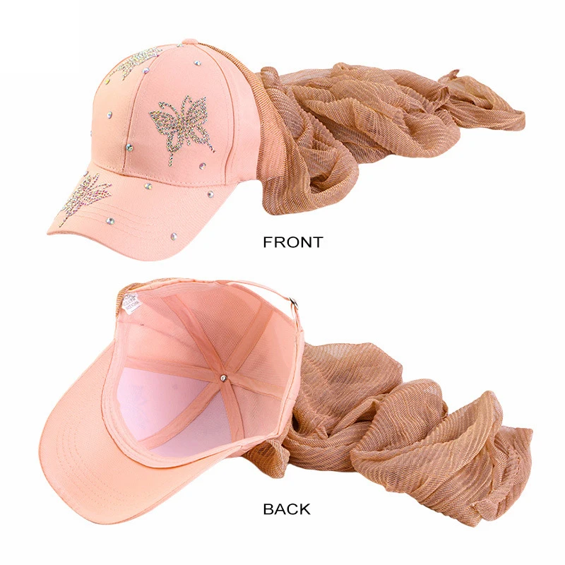 Baseball Cap Fitted - Мусульманский женский хиджаб с базовой шариковой