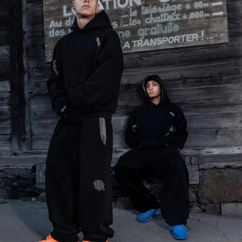 Street Fashion Y2K - Осенне-зимний мужской спортивный костюм в стиле