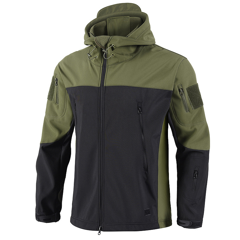 Windbreak Shell Jacket - Весенне-осенние мужские тактические куртки Soft Shell,