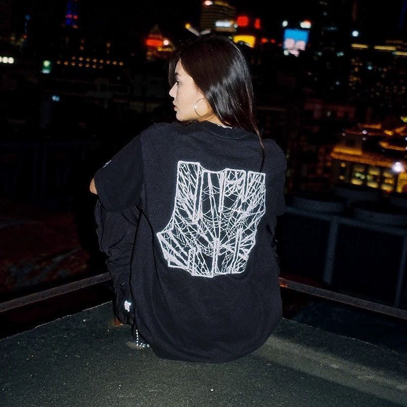 Street Fashion Brand Logo - Непобедимая футболка унисекс с короткими рукавами,