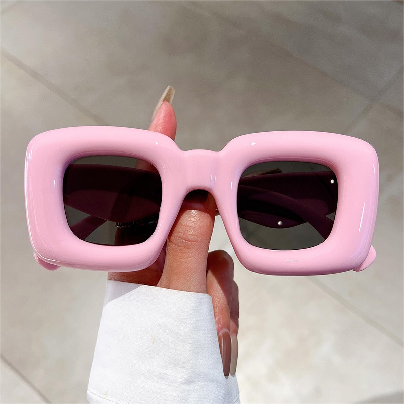 Новые женские квадратные солнц – обзор и цена Street Fashion Photo