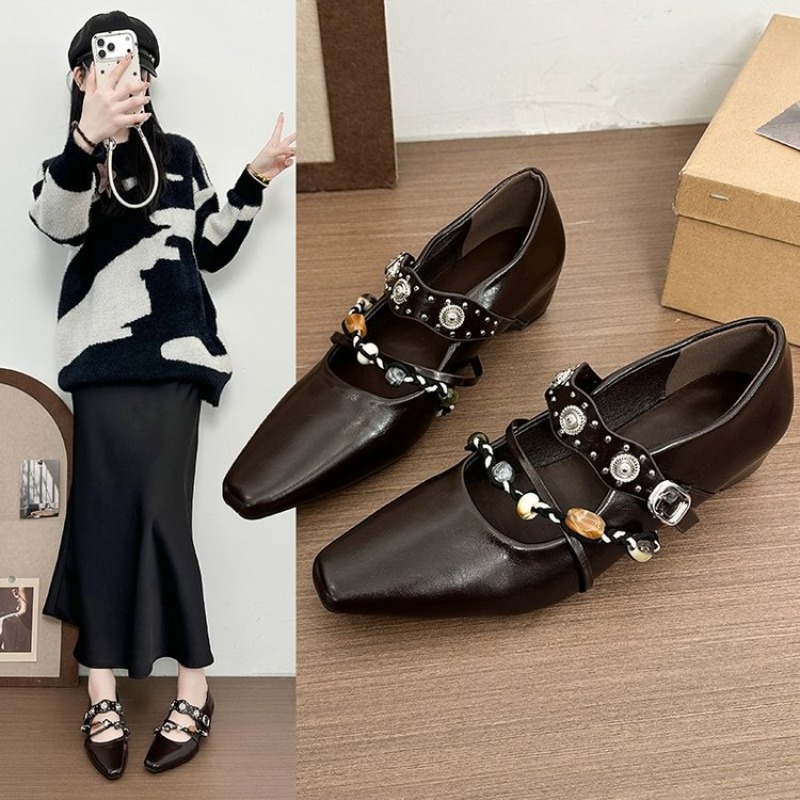 Новые ретро-туфли Мэри Джейн д – обзор и цена Street Fashion Women