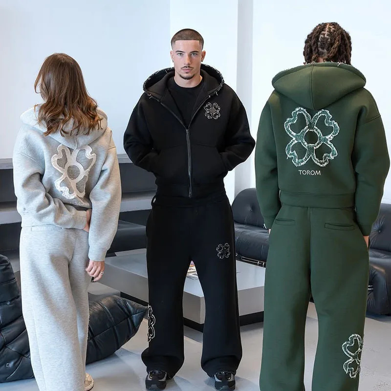 Весенне-осенний комплект: худи – обзор и цена Street Fashion Y2K