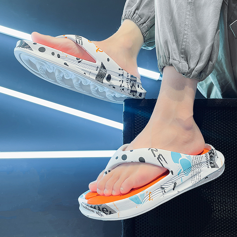 Мужские Пляжные шлепанцы, элег – обзор и цена Street Fashion Style Male