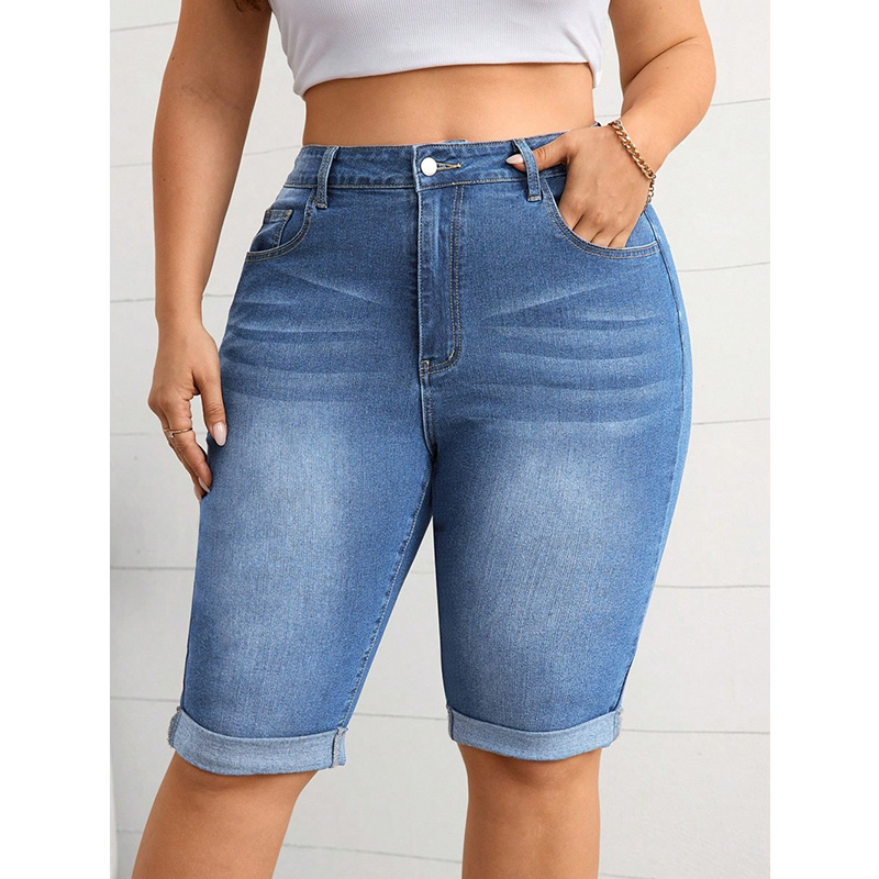 Джинсы-карандаш Benuynffy Plus – обзор и цена Street Fashion Plus Size