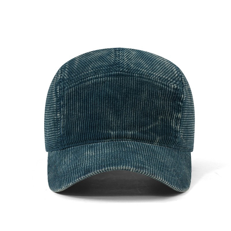 Бейсболка с вышитым логотипом, – обзор и цена Corduroy Cap 5 Panel